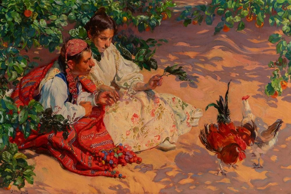jos mongrell torrent valencia 1870 barcelona 1937 valencian characters oil on canvas signed on the left side · Setdart Auction House · 2025-12-17 José Mongrell Torrent comparable auction result: jos mongrell torrent valencia 1870 barcelona 1937 valencian characters oil on canvas signed on the left side