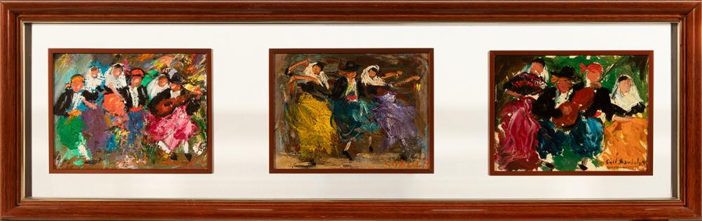 josep coll bardolet campdev nol girona 1912 valldemossa mallorca 2007 popular characters set of three oil paintings on panel signed in the lower right corner · Setdart Auction House · 2025-12-17 Josep Coll Bardolet comparable auction result: josep coll bardolet campdev nol girona 1912 valldemossa mallorca 2007 popular characters set of three oil paintings on panel signed in the lower right corner