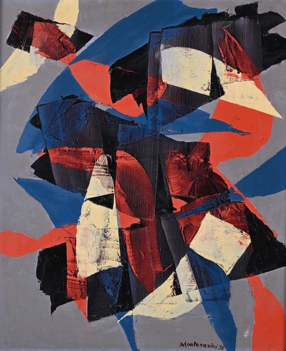 Luigi Montanarini comparable auction result: luigi montanarini florence 1906 rome 1998 untitled 1973