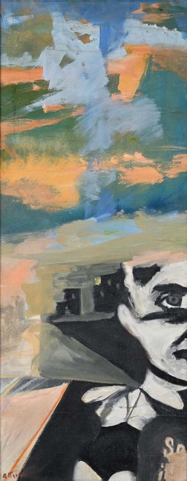Ugo Attardi comparable auction result: ugo attardi genoa 1923 rome 2006 untitled
