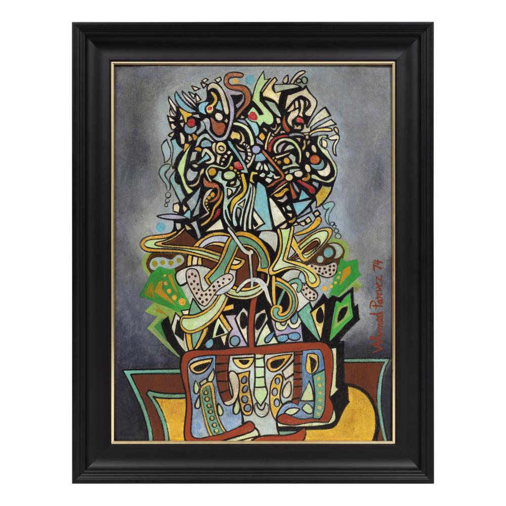 Ahmed Parvez comparable auction result: ahmed parvez 1926 1979 untitled