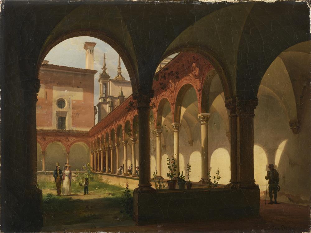 Giovanni Migliara comparable auction result: giovanni migliara