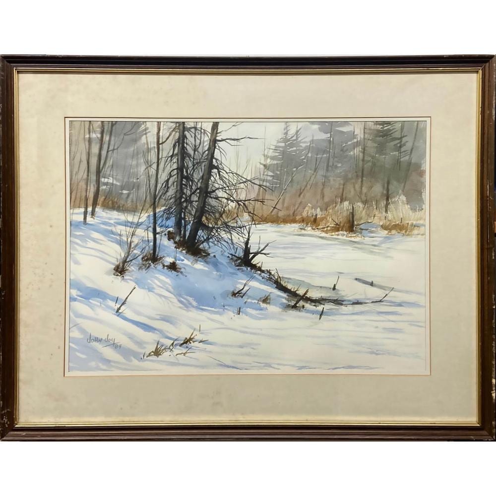 John Joy comparable auction result: john joy canadian 1925 2012 march burnt river