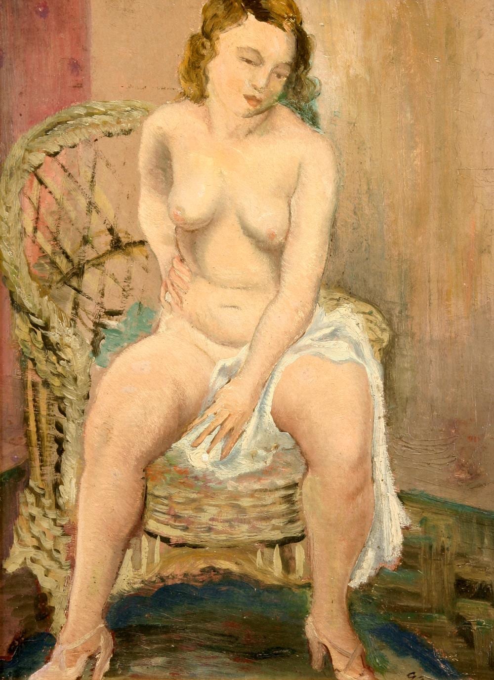 emil ganso german american 1895 1941 · James Cox Gallery · 2025-12-14 Emil Ganso comparable auction result: emil ganso german american 1895 1941