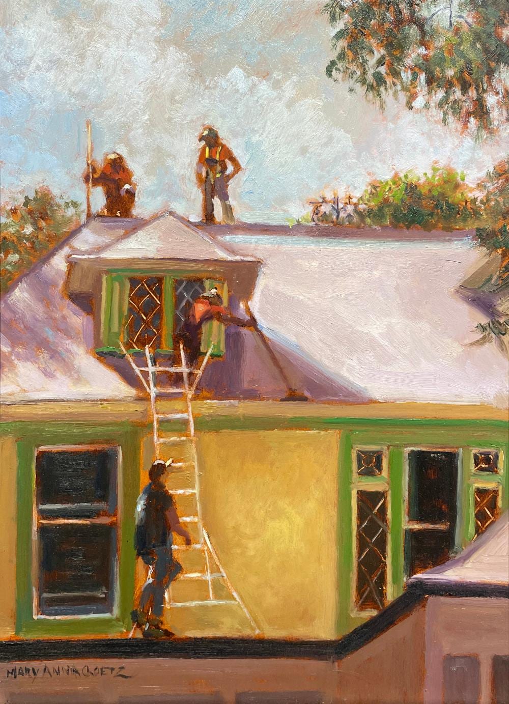 Mary Anna Goetz comparable auction result: mary anna goetz american b 1946