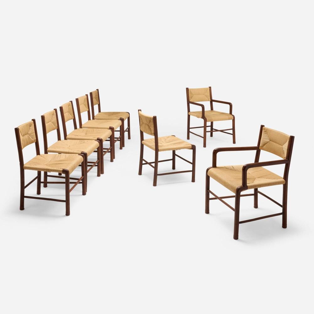 emanuele rambaldi armchairs set of ten · Wright · 2025-12-09 Emanuele Rambaldi comparable auction result: emanuele rambaldi armchairs set of ten
