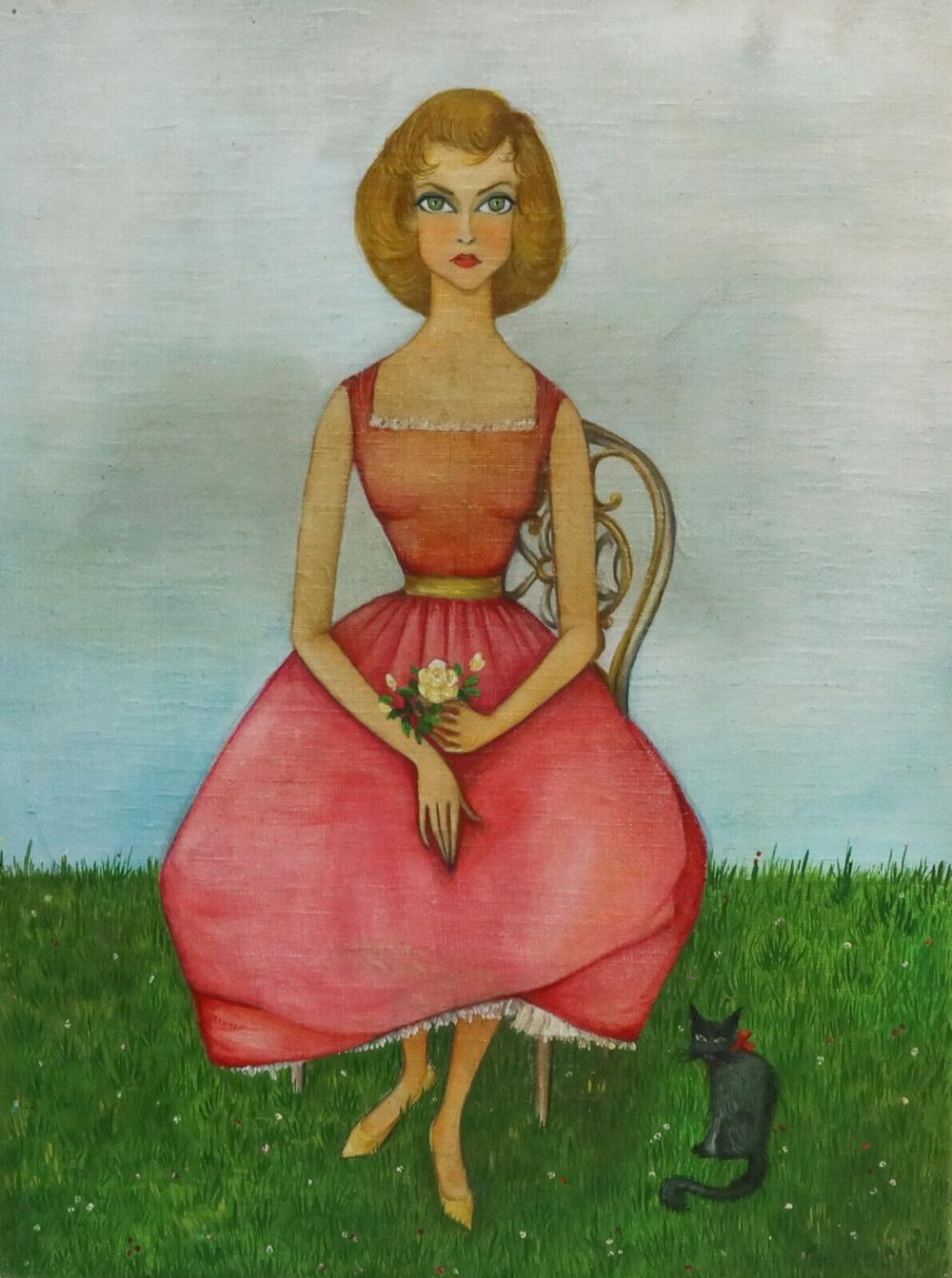 Piero Aversa comparable auction result: piero aversa italian 1928 1990 oil painting by contessa francesca paolozzi