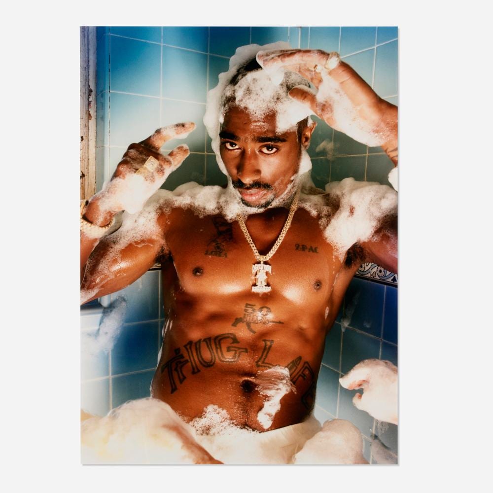 David LaChapelle comparable auction result: david lachapelle tupac shakur
