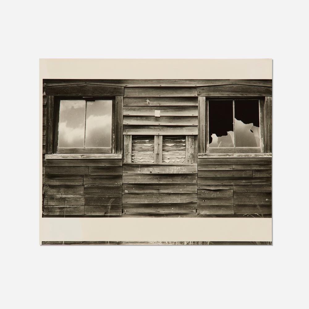 Minor White comparable auction result: minor white the three thirds