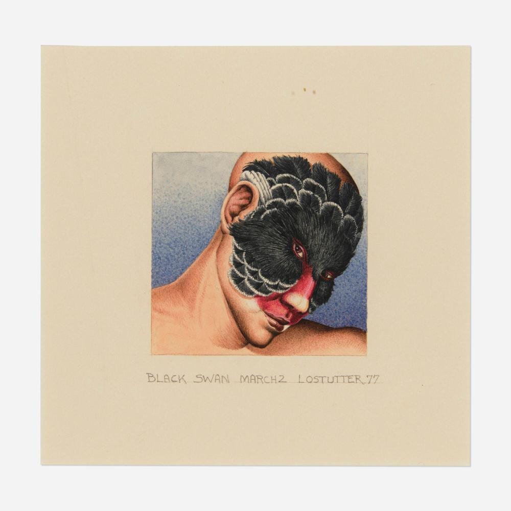 robert lostutter black swan · Wright · 2025-12-11 Robert Lostutter comparable auction result: robert lostutter black swan