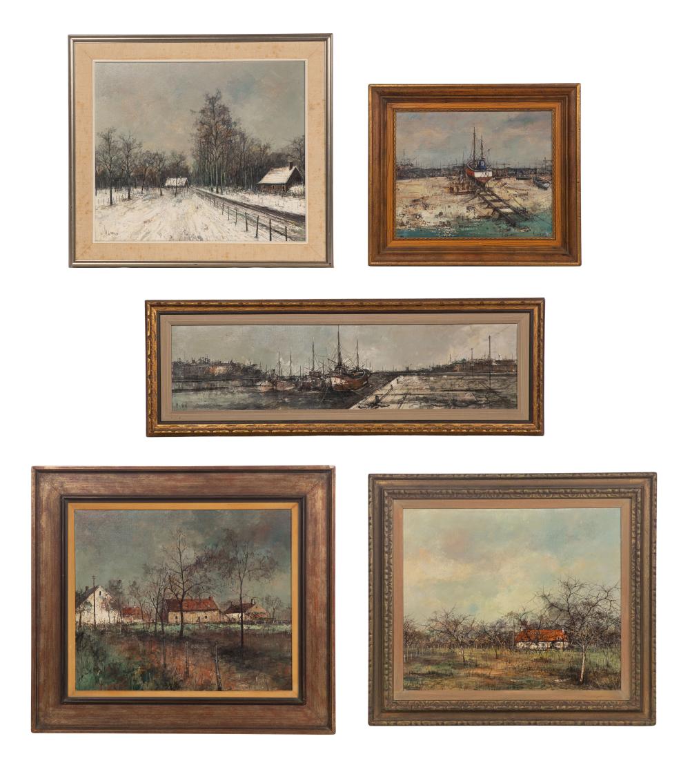 michel girard french b 1939 oils on canvas · Leonard Auction · 2025-12-16 Michel (1939) Girard comparable auction result: michel girard french b 1939 oils on canvas