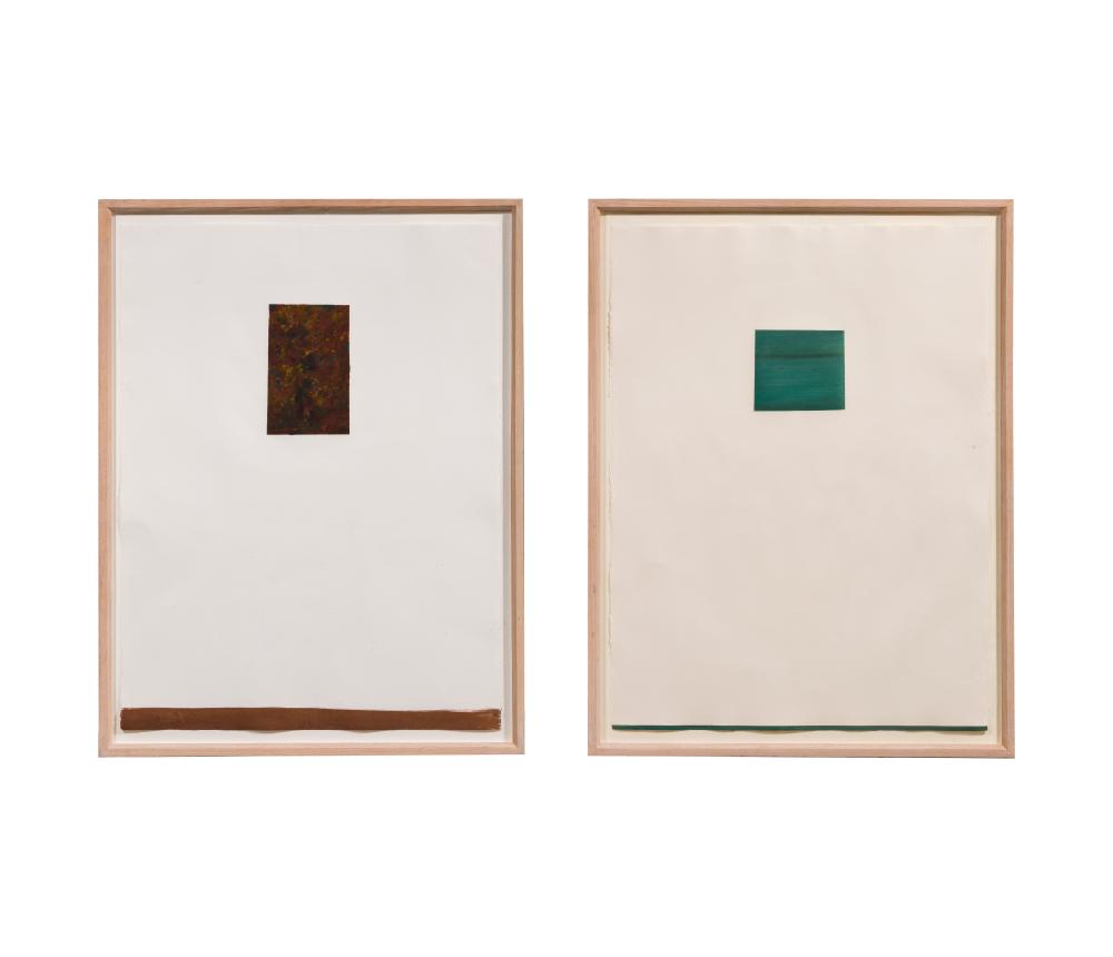 Judy Ledgerwood comparable auction result: judy ledgerwood american b 1959 untitled monoprints