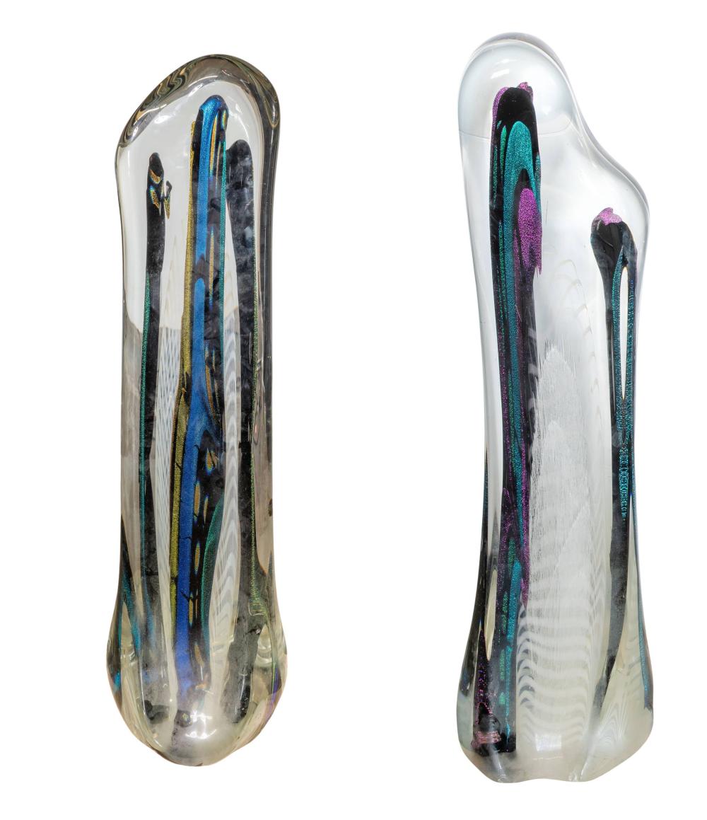 Rollin Karg (American, b.1944) Art Glass Sculptures sold by Leonard Auction, lot 346 — auction record photograph