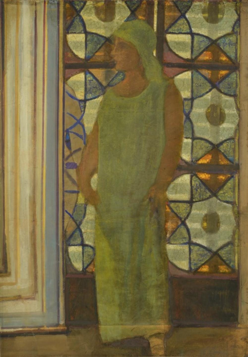 Carlo Corsi comparable auction result: carlo corsi nizza 1879 bologna 1966 la vetrata 1933
