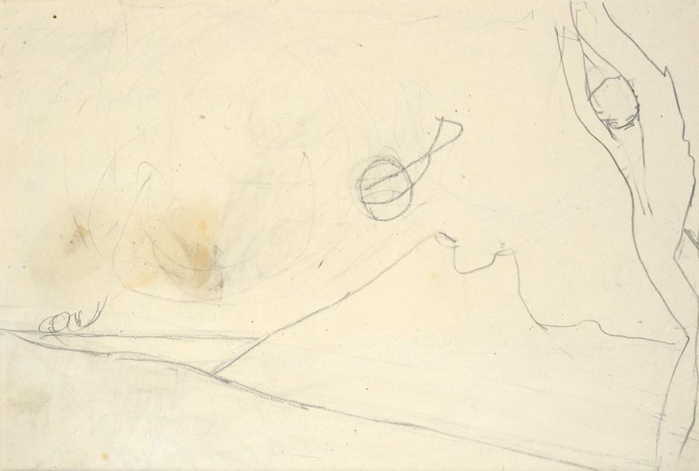 Osvaldo Licini comparable auction result: osvaldo licini monte vidon corrado 1894 1958 senza titolo