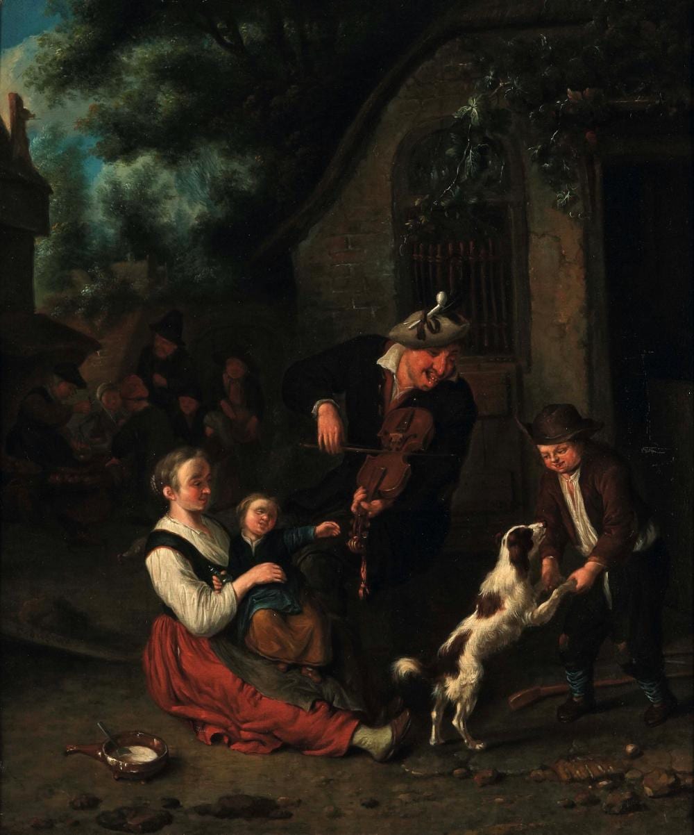 Cornelis Dusart comparable auction result: cornelis dusart 1660 haarlem 1704 haarlem festa paesana