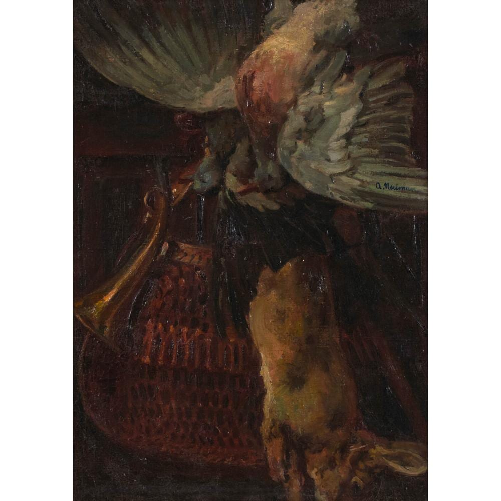 Abraham Neumann comparable auction result: abraham neumann 1873 1942 still life with game