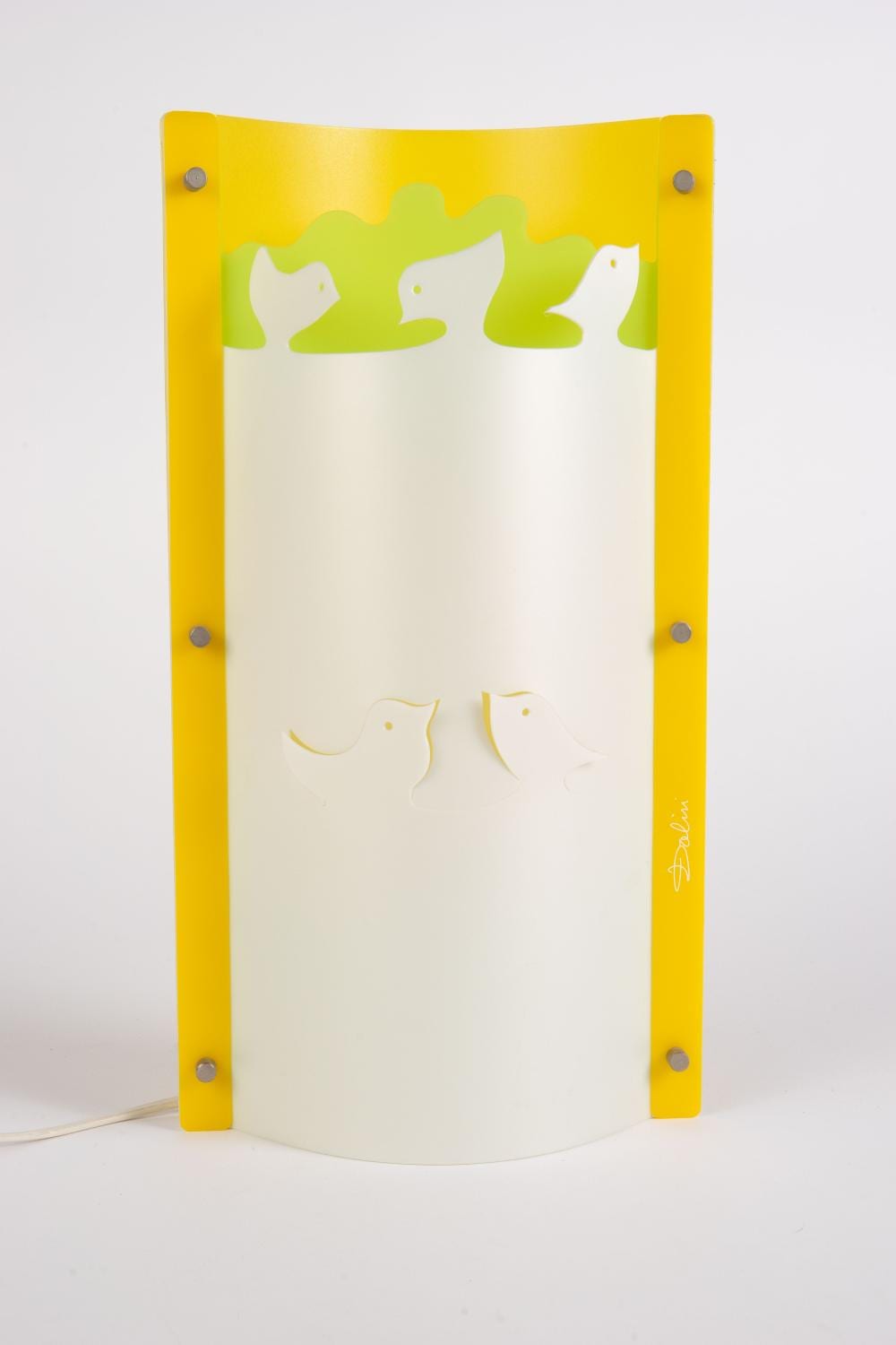 Riccardo Dalisi comparable auction result: riccardo dalisi for slamp italy bird lamp