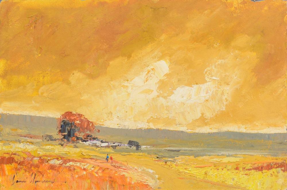 corne weidemann sa born 1977 oil landscape with figures signed 40 x 60 unframed · 5th Avenue Auctioneers · 2025-12-07 Corne Weidemann comparable auction result: corne weidemann sa born 1977 oil landscape with figures signed 40 x 60 unframed