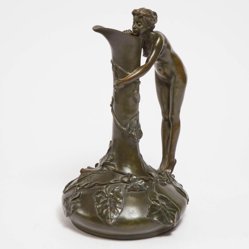 jeanne jozon french 1868 1946 figural bronze ewer 1898 · Waddington's · 2025-12-11 Jeanne Jozon comparable auction result: jeanne jozon french 1868 1946 figural bronze ewer 1898
