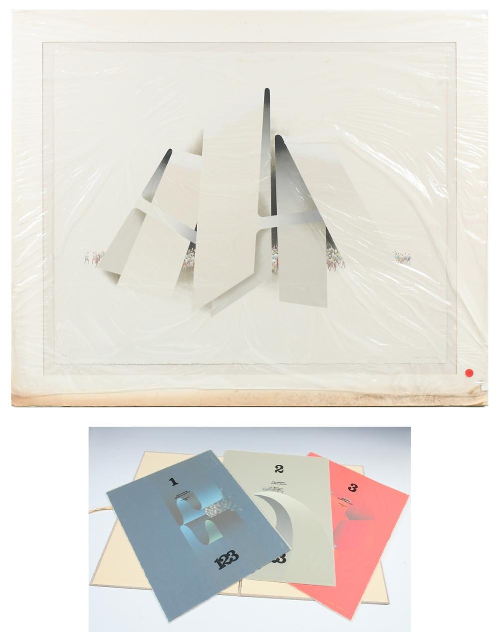 Kurt Larisch comparable auction result: 4 kurt larisch serigraphs