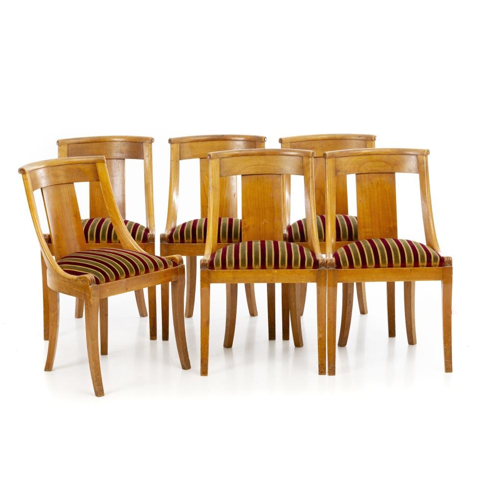 Pierre Lardin comparable auction result: pierre lardin 1902 1982 six gondole chairs