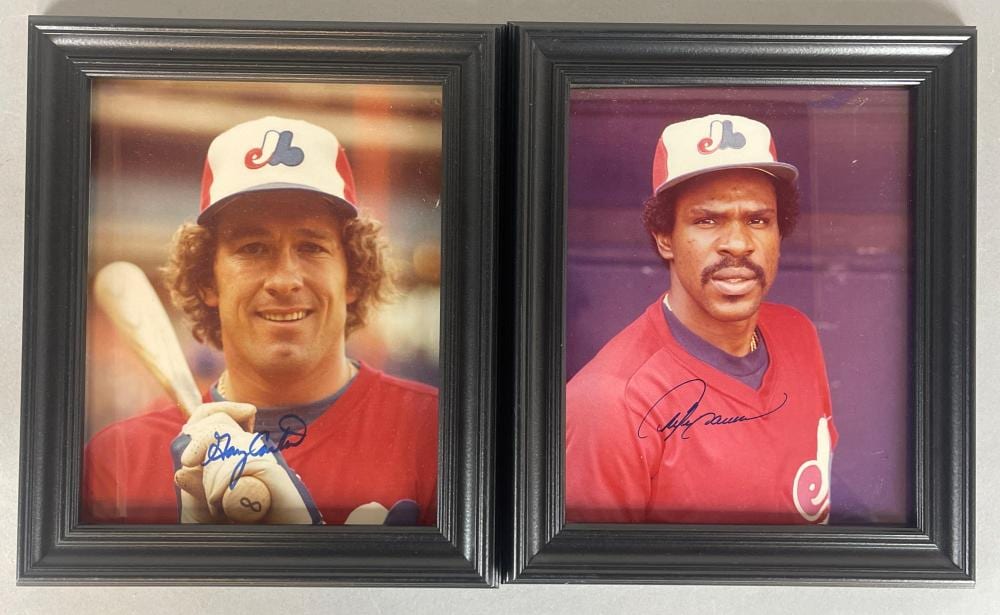gary carter and andre dawson signed 8x10 photos · Matthew Bullock Auctioneers · 2025-12-13 Gary Carter comparable auction result: gary carter and andre dawson signed 8x10 photos