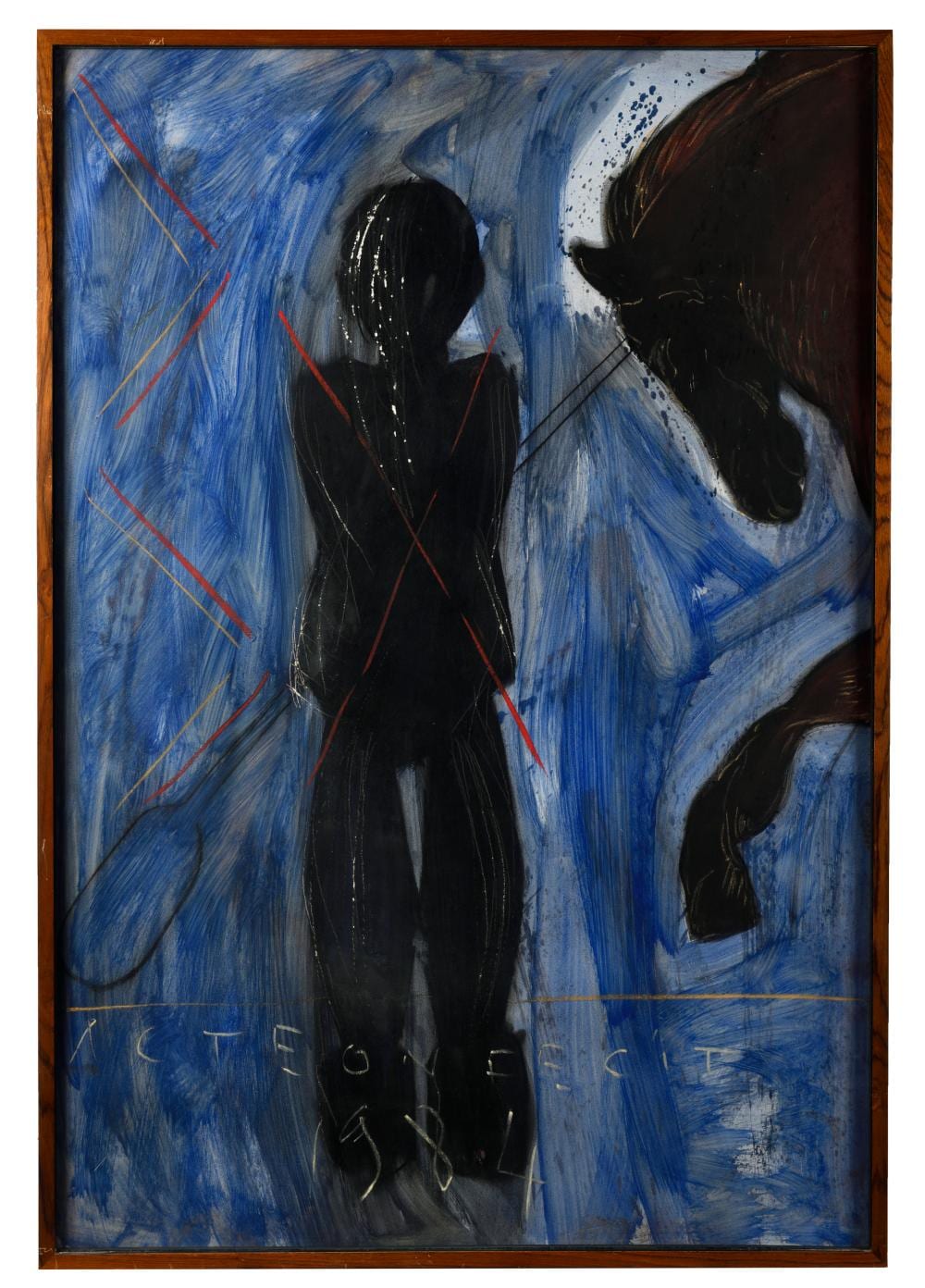 Jean Michel Albérola comparable auction result: jean michel alberola n en 1953 le cheval 1984