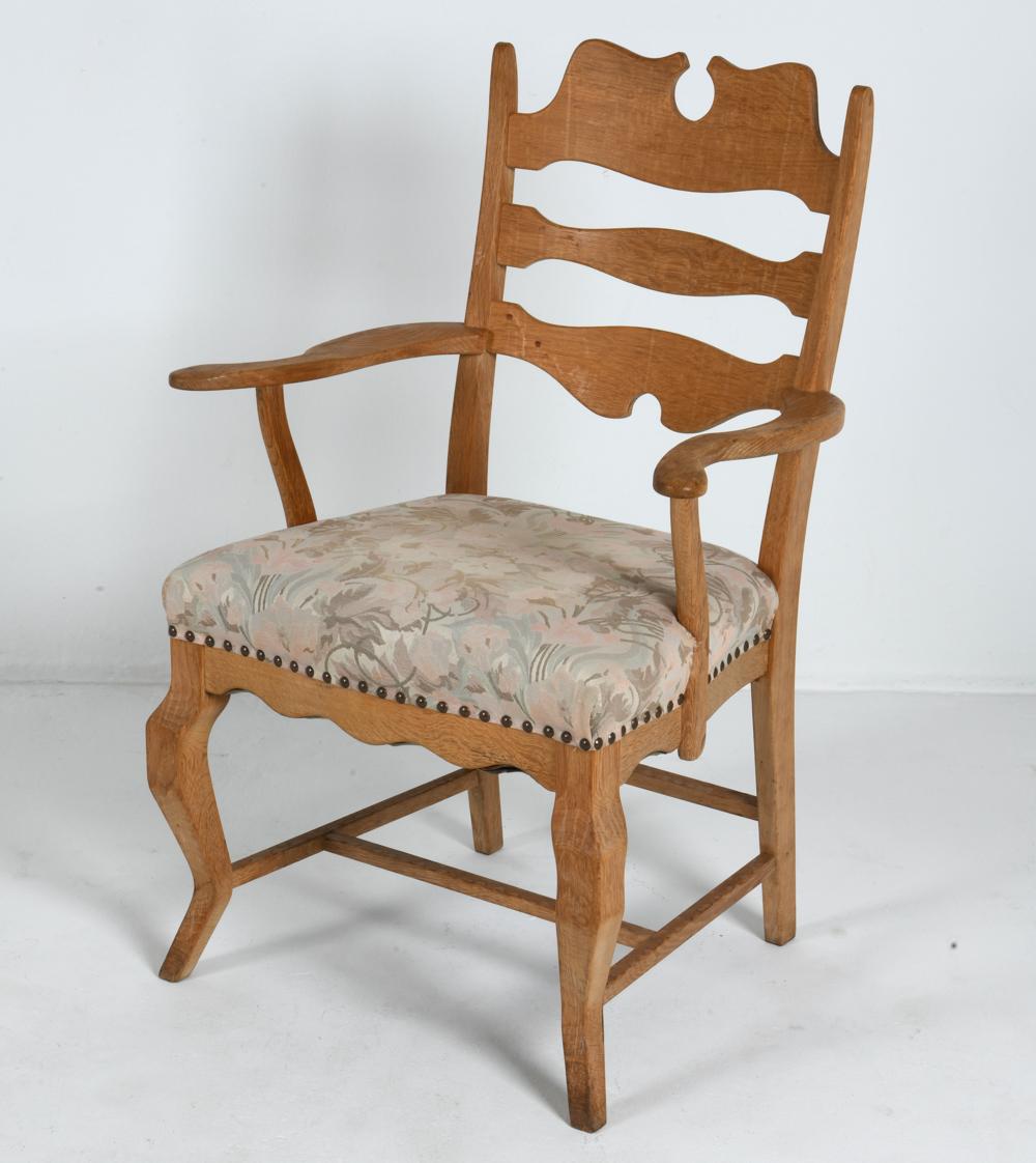 Henning Kjaernulf comparable auction result: henning kjaernulf razorblade oak armchair