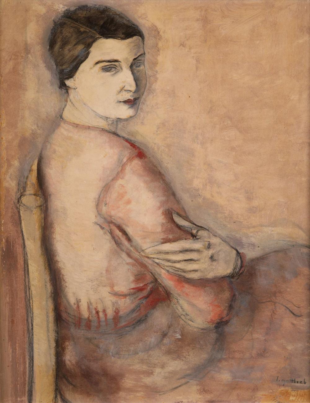 leopold gottlieb 1883 1934 · Tiroche Auction House · 2025-12-21 Leopold Gottlieb comparable auction result: leopold gottlieb 1883 1934