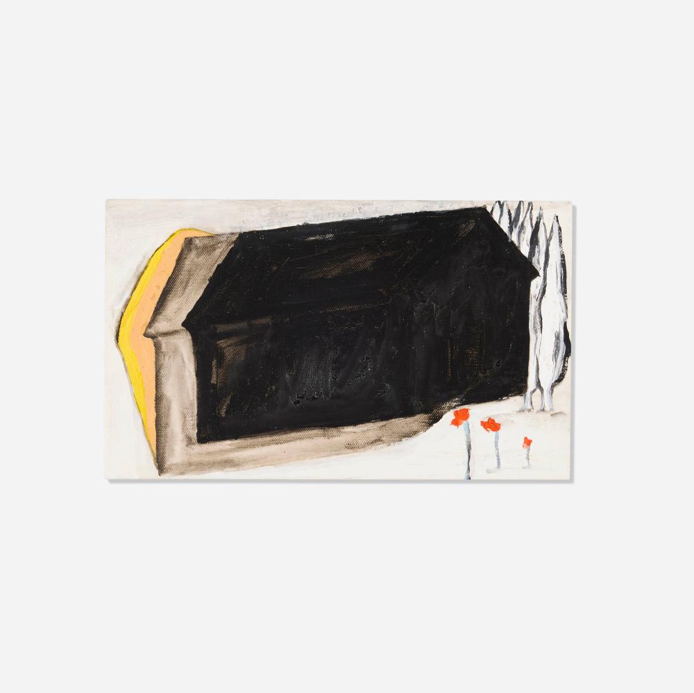 Enzo Cucchi comparable auction result: enzo cucchi untitled