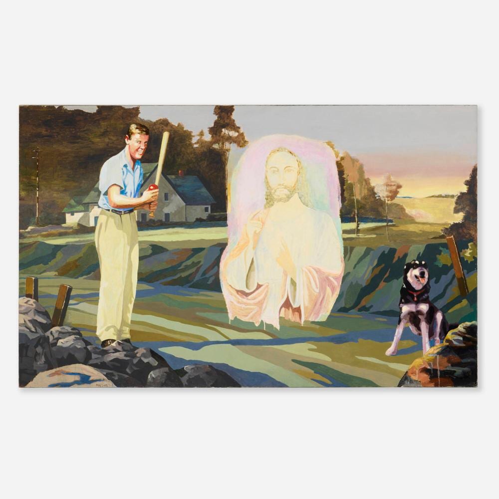 Martin Mull comparable auction result: martin mull christ s entry into brussels wisconsin