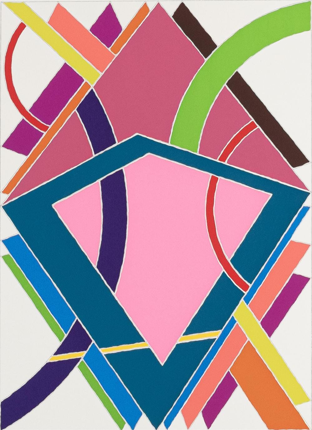 William T. Williams comparable auction result: william t williams b 1942 hkl portfolio