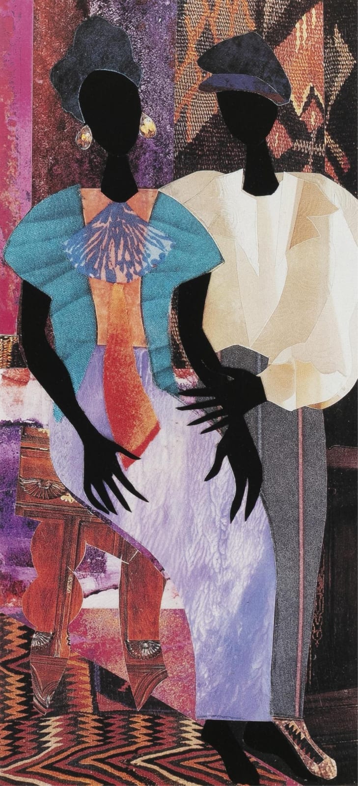 james denmark b 1936 mother and son · Black Art Auction · 2025-12-13 James Denmark comparable auction result: james denmark b 1936 mother and son
