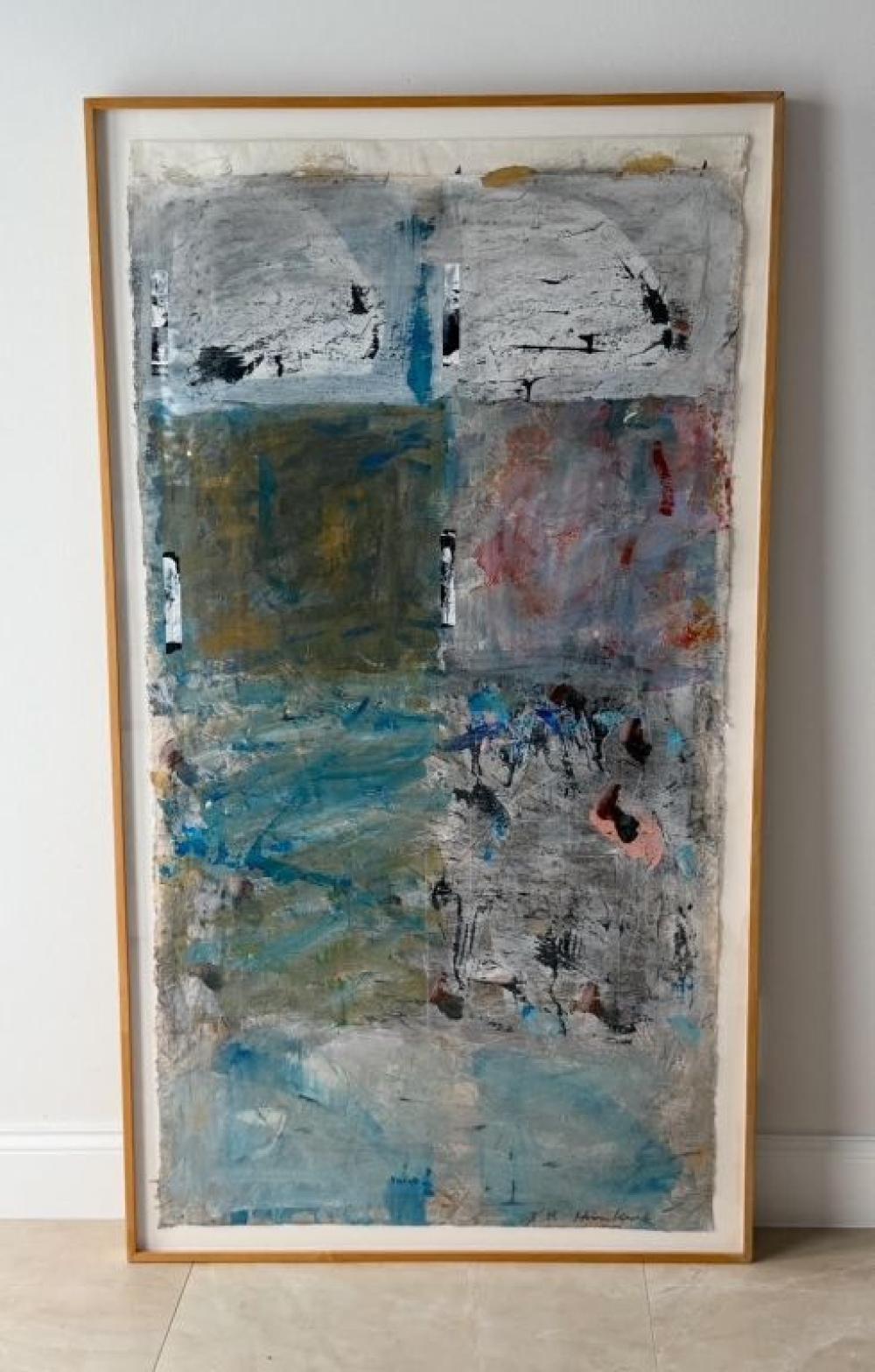 Hoon Kwak comparable auction result: hoon kwak b 1941 mixed media