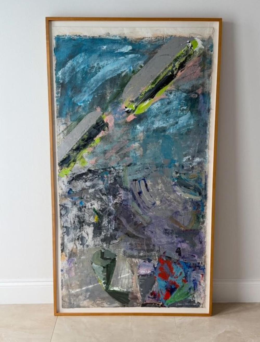 Hoon Kwak comparable auction result: hoon kwak b 1941 mixed media