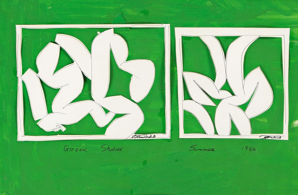 judith rothschild greek studies summer 1986 · Swann Auction Galleries · 2025-12-18 Judith Rothschild comparable auction result: judith rothschild greek studies summer 1986