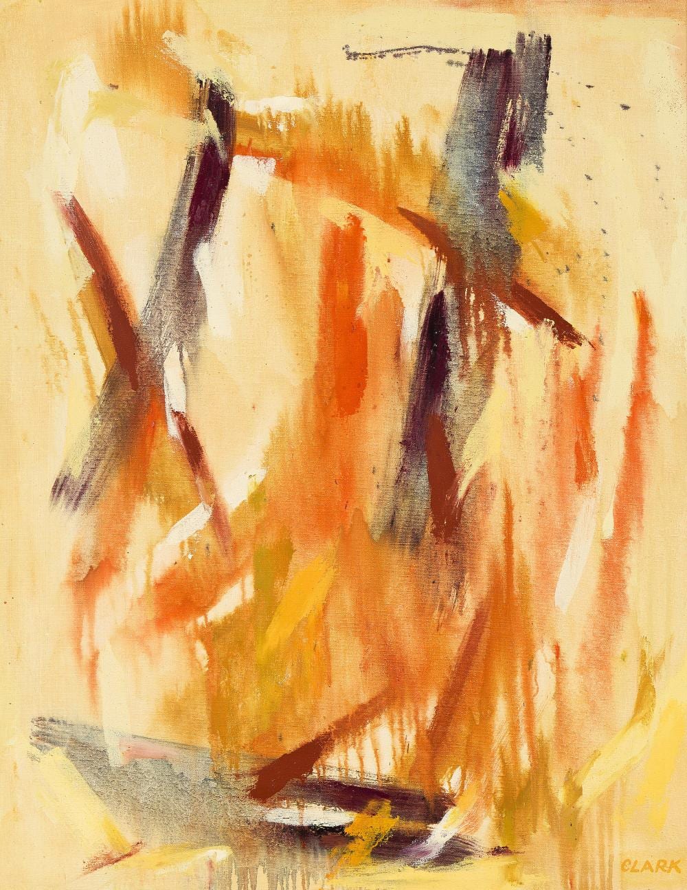 Claude Clark comparable auction result: claude clark ignition 1961