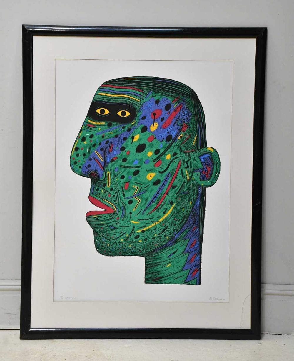 Norman Catherine comparable auction result: norman catherine south africa born 1949 a limited edition silkscreen print congo fever 35 x 45cm signed and dated 1992 103 5cm x 76cm framed