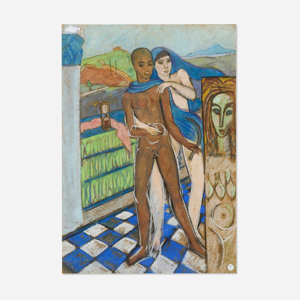 Edward Wolfe comparable auction result: edward wolfe north african dream