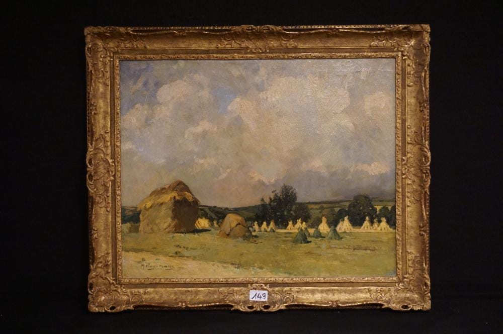 Maurice Wagemans comparable auction result: maurice wagemans 1877 1927 oogstlandschap