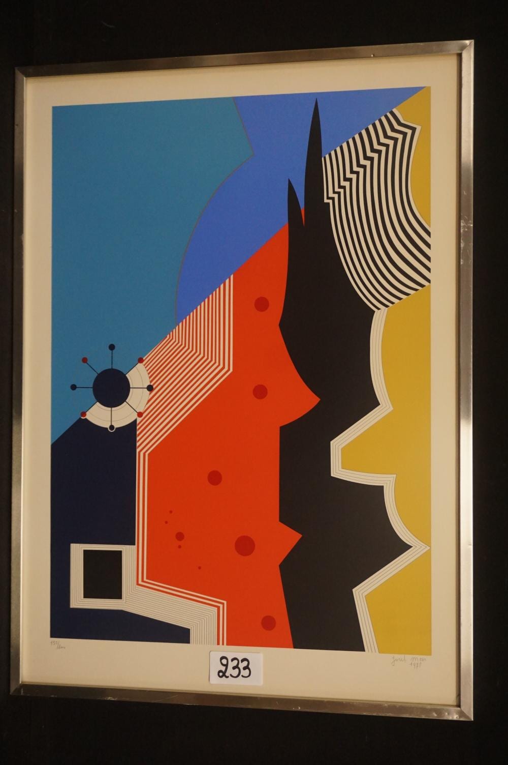 Jozef Mees comparable auction result: jozef mees 1898 1987 untitled lithograph signed in pencil dated 1971