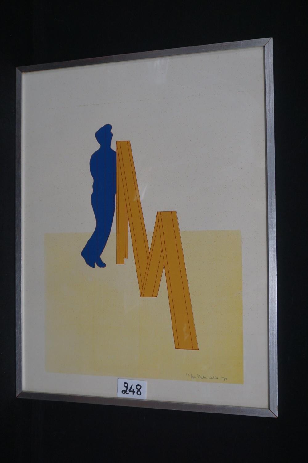 pieter celie 1942 2015 untitled lithograph signed in pencil dated 1971 numbered 13 50 · DEWIT Auctions · 2025-12-27 Pieter Celie comparable auction result: pieter celie 1942 2015 untitled lithograph signed in pencil dated 1971 numbered 13 50