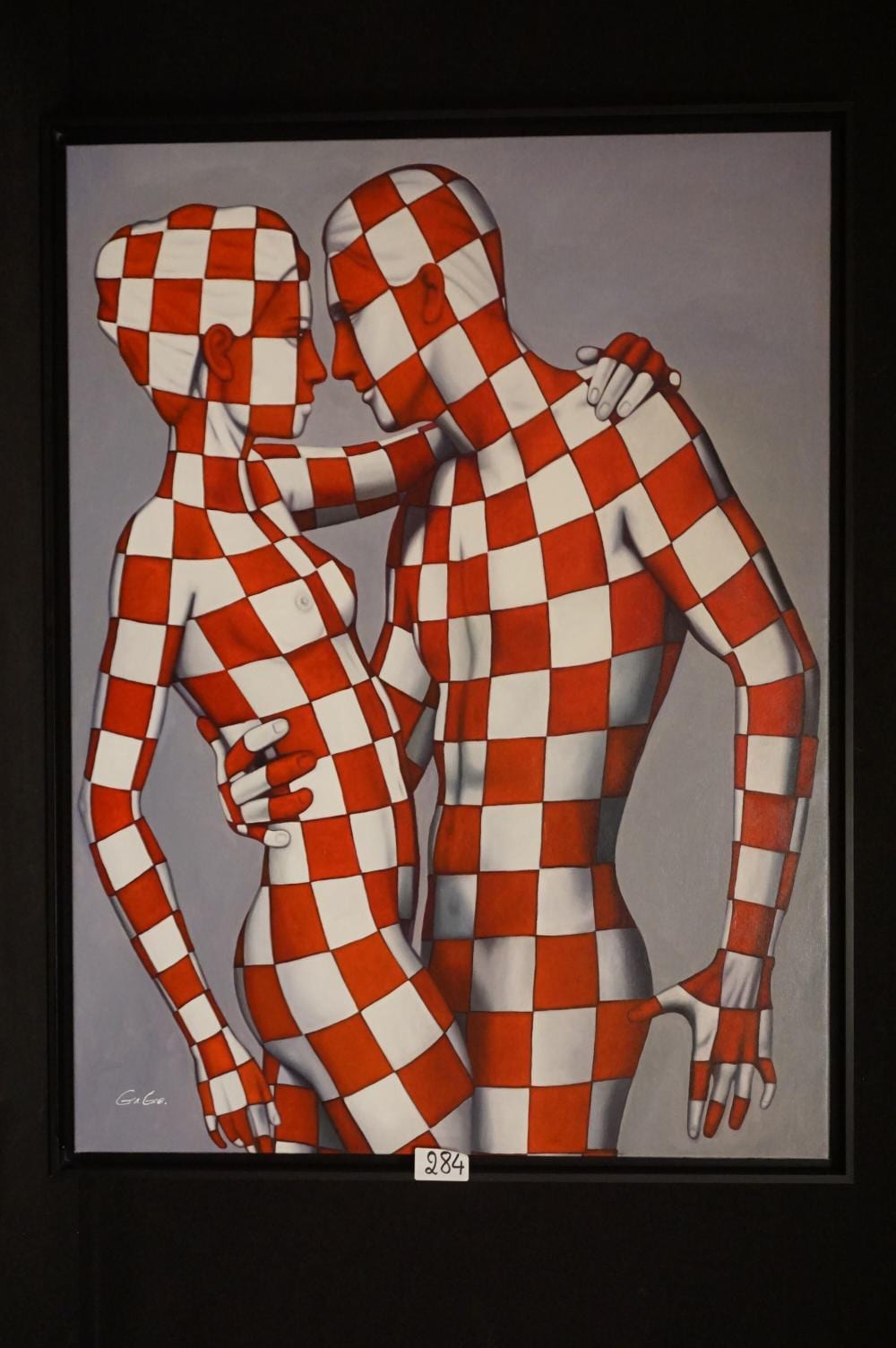 jack gage 1946 love in red and white o · DEWIT Auctions · 2025-12-27 Jack Gage comparable auction result: jack gage 1946 love in red and white o