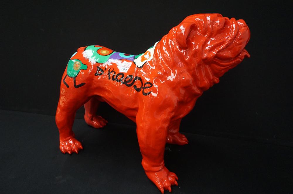 Hannes D'Haese comparable auction result: hannes d haese 1965 engelse bulldog in res