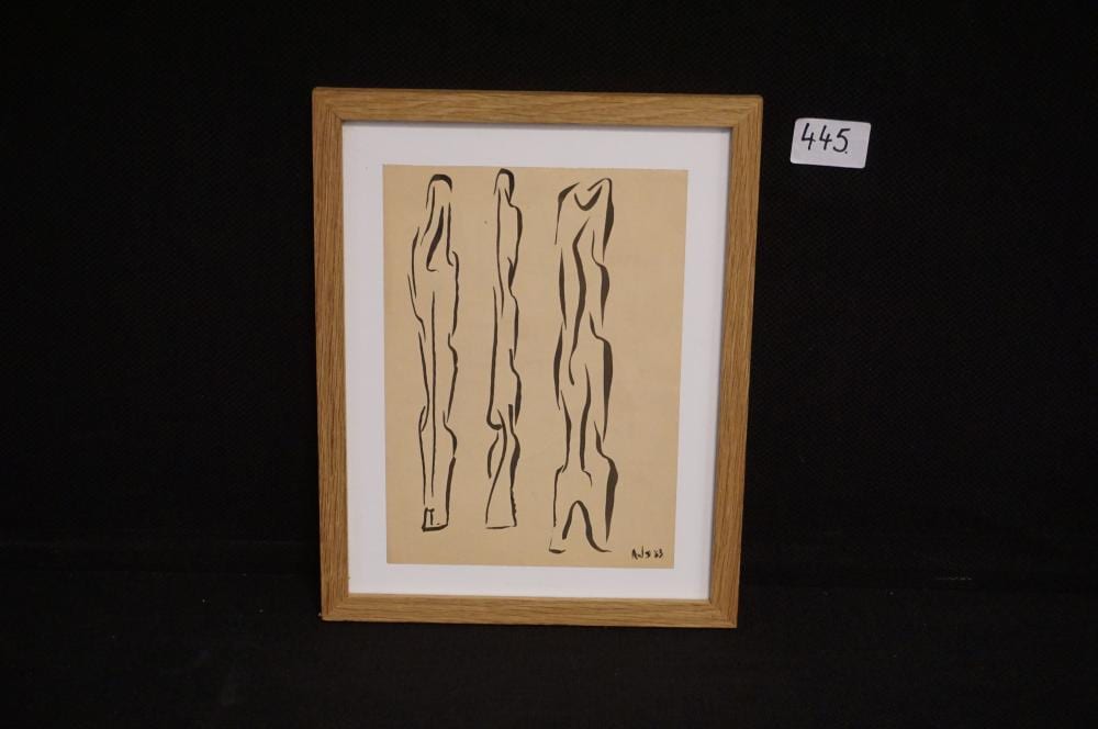 Willy Anthoons comparable auction result: willy anthoons 1911 1982 untitled lavis