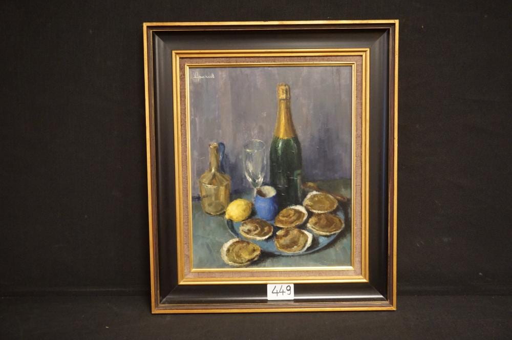 Vic Dooms comparable auction result: vic dooms 1912 1994 stilleven met champagne