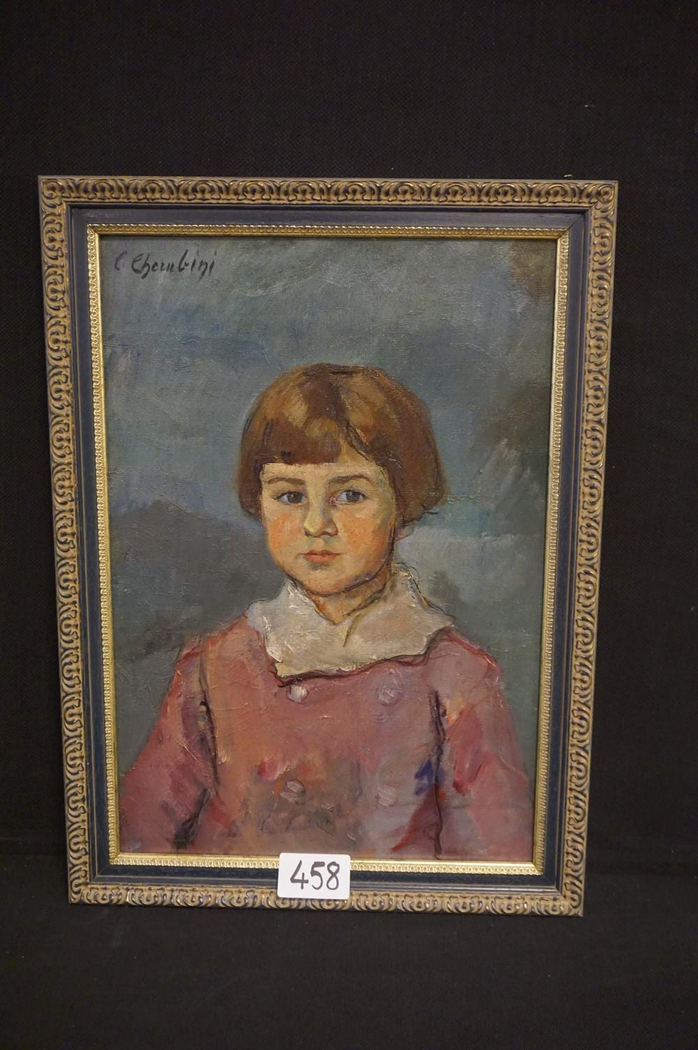Carlo Cherubini comparable auction result: carlo cherubini 1890 1978 meisje oliever