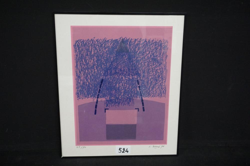 Renaat Ivens comparable auction result: renaat ivens 1935 2016 untitled litho