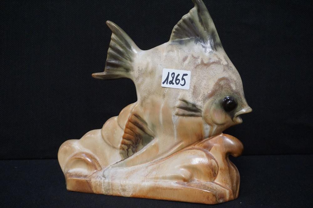 roger guerin 1896 1954 mooie vis in keramiek · DEWIT Auctions · 2025-12-28 Roger Guerin comparable auction result: roger guerin 1896 1954 mooie vis in keramiek